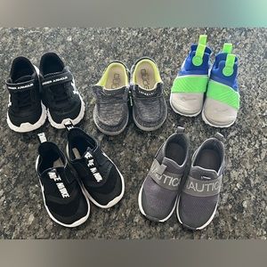 Toddler Boy Shoes - 5 pairs all size 8